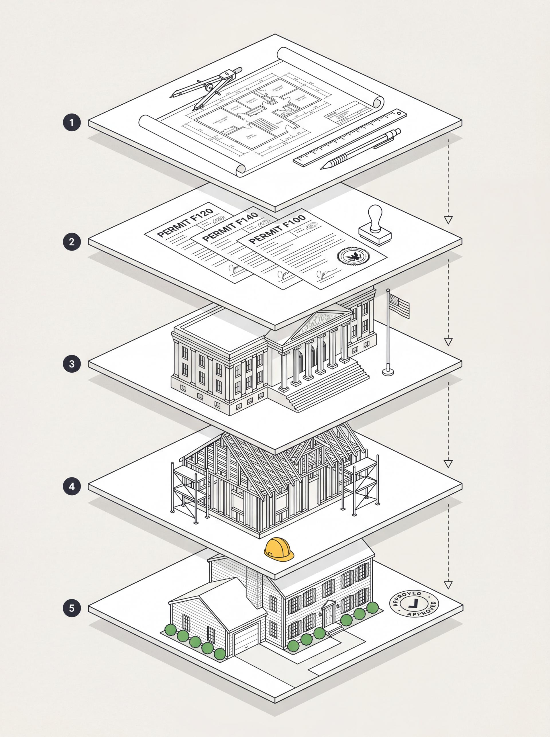 ClearPath 5-step permit process: plans to application to approval